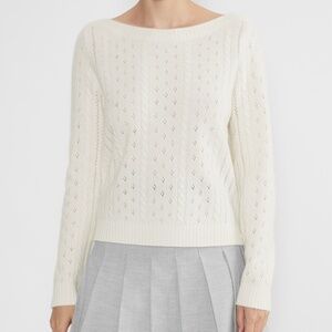 Aritzia - Sunday Best - NwT - Paris Merino Wool Sweater - Light Birch - Medium
